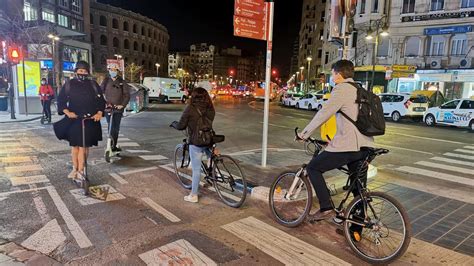 Carriles bici en Valencia: mapas y calles